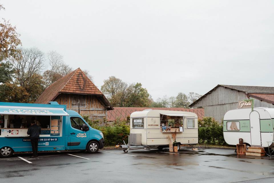 Caravane événement mariage