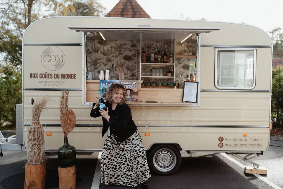 Cocktail mariage vintage