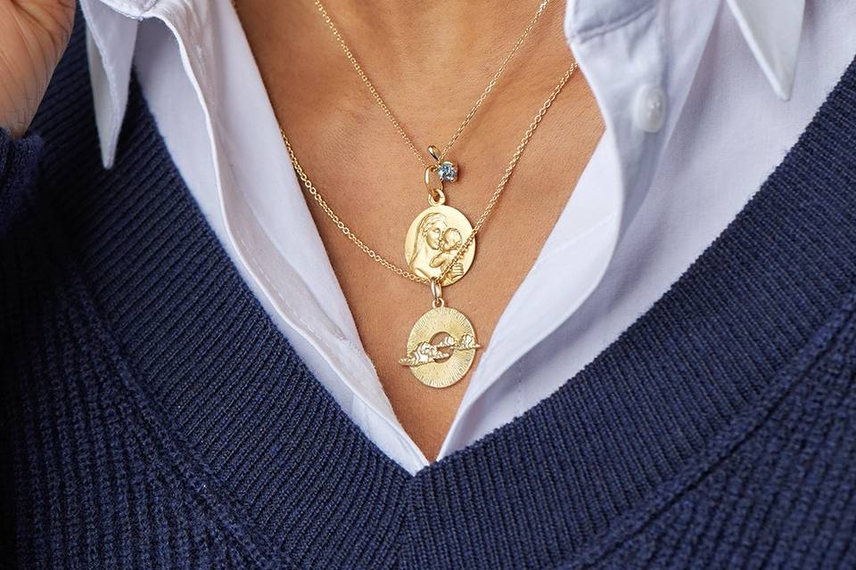 Pendentif-médaillon