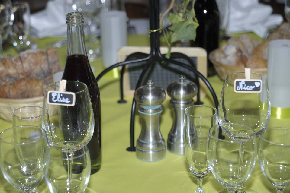 La table