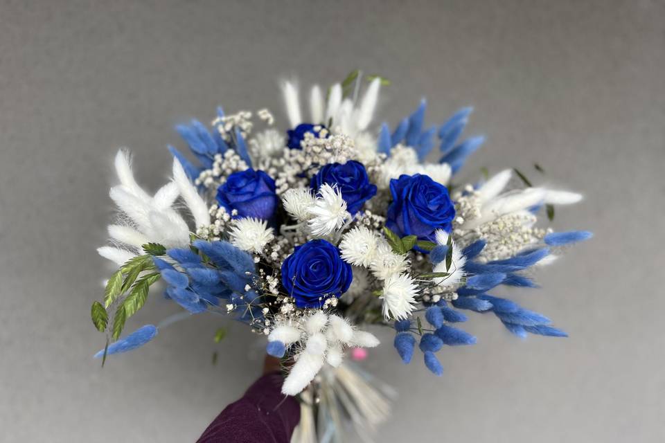 Bouquet bleu