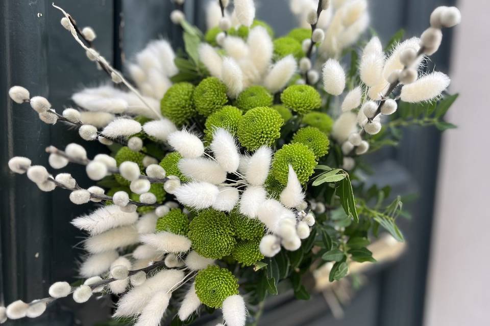 Bouquet blanc vert