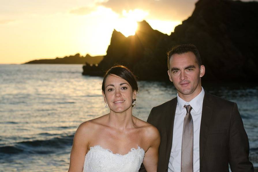 Photographe mariage plage fini