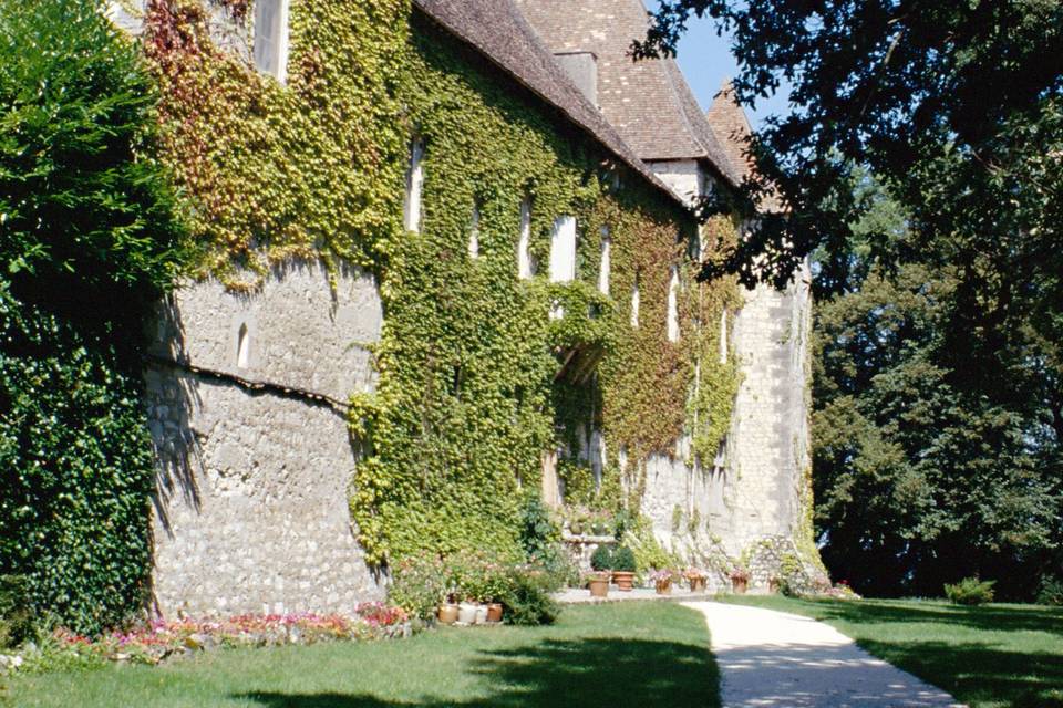 Façade est du château