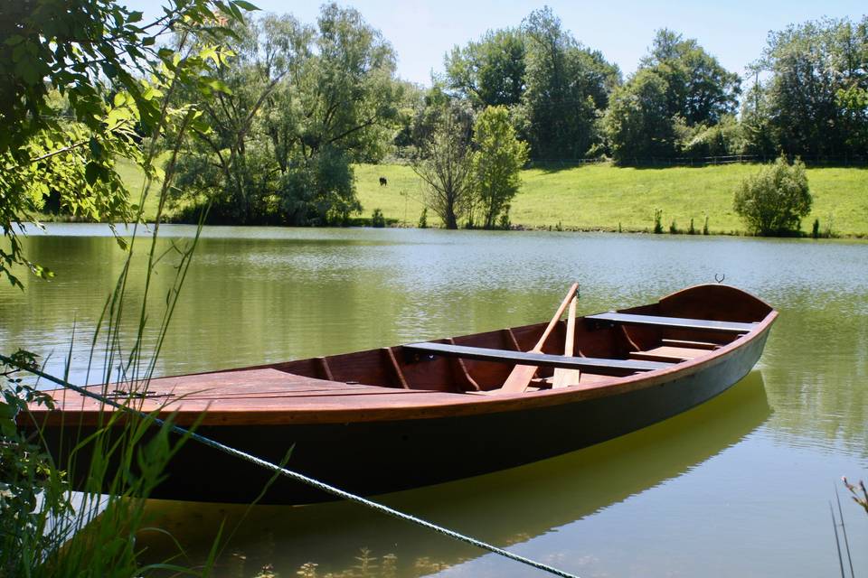 Barque sur le lac