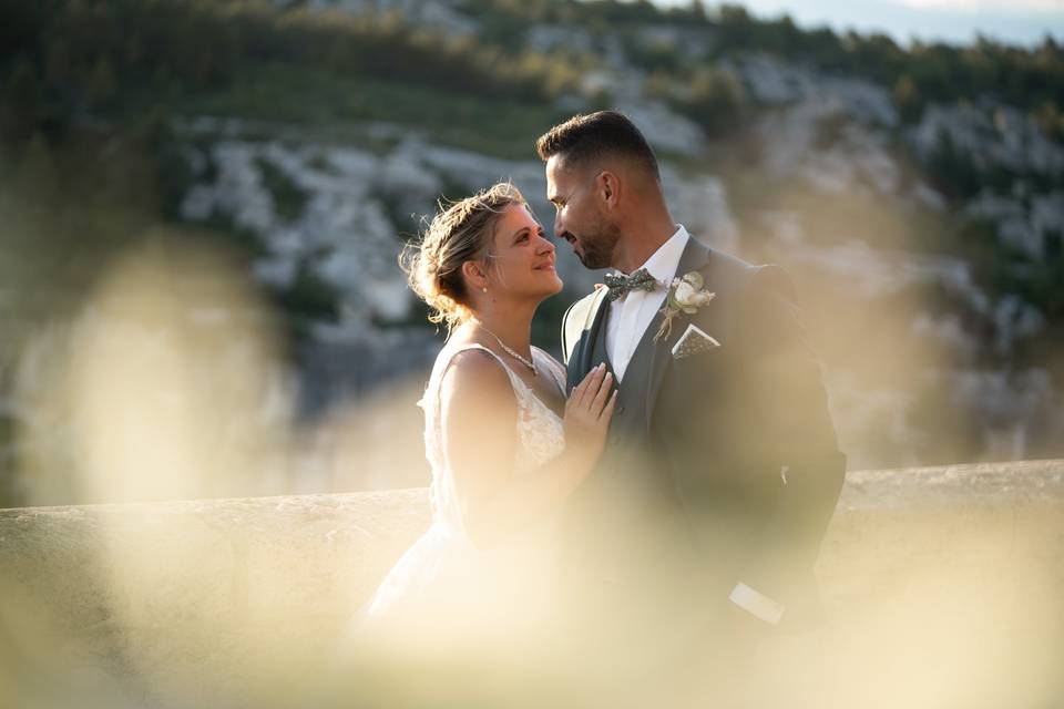 Les mariés Beaux-de-Provence