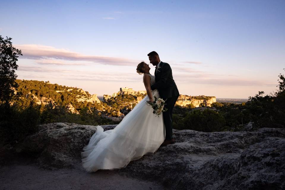 Les mariés Beaux-de-Provence