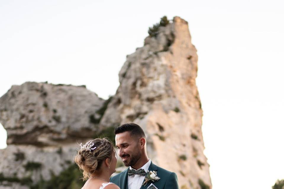 Les mariés Alpilles