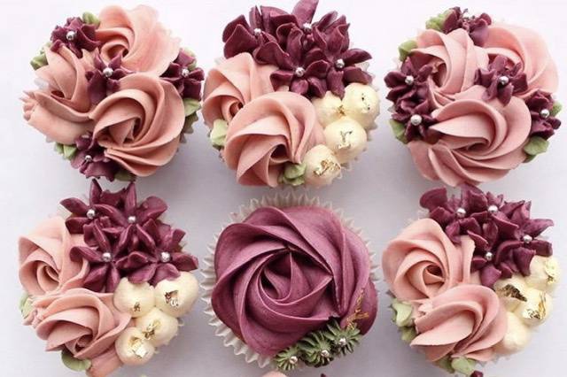 Cupcakes flowers