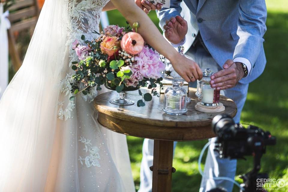 Un mariage au cœur des champs - Elle Décoration