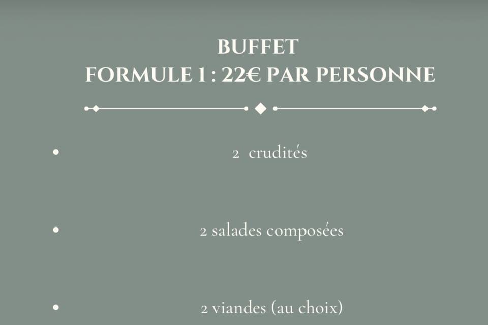 Formule buffet 2
