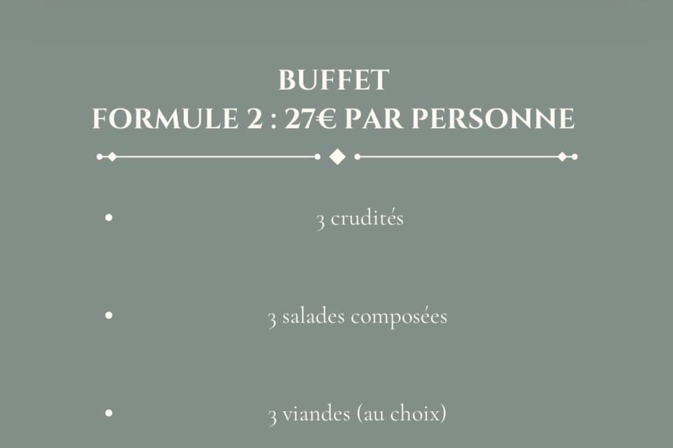 Formule buffet 1
