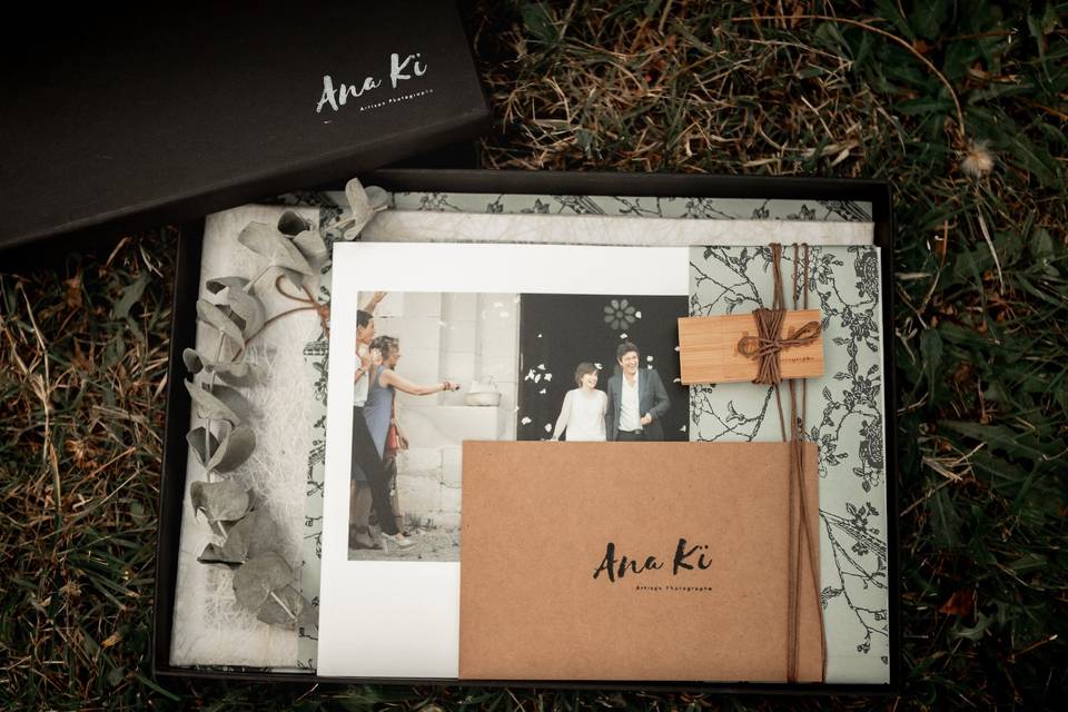 Album et coffret de mariage