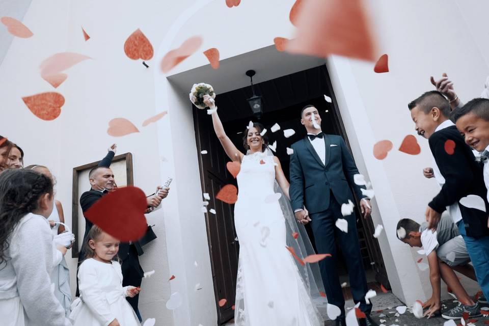 Capture vidéo de mariage