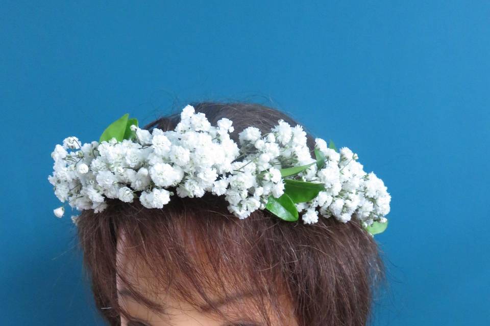 Couronne florale