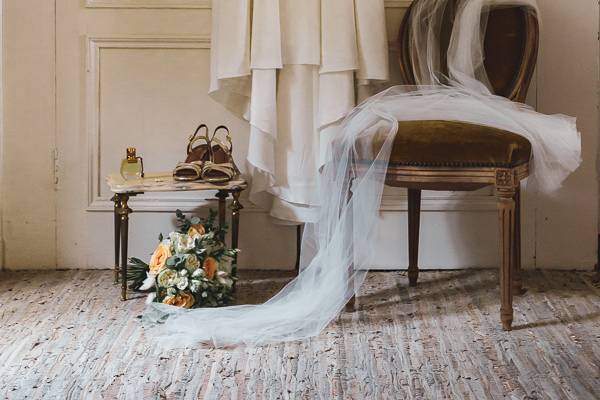 Préparatifs de la mariée