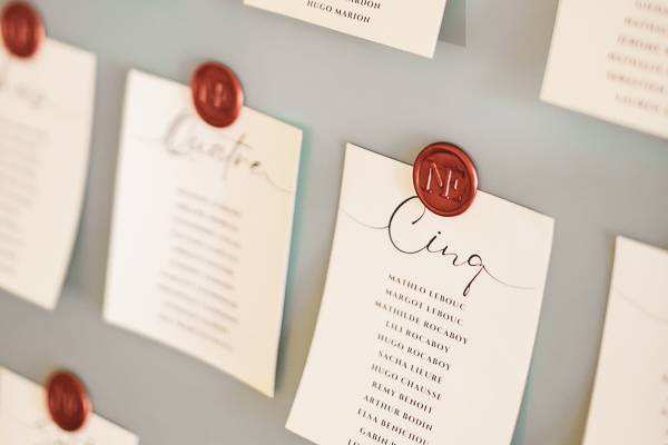 Plan de table chic