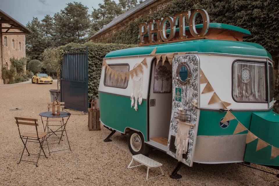 Dixie caravane photobooth
