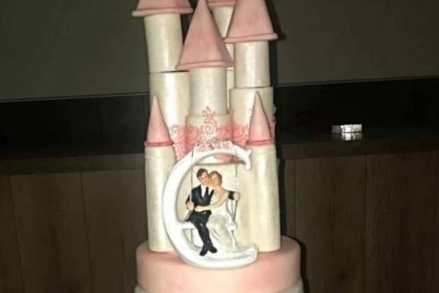 Wedding cake thème princesse