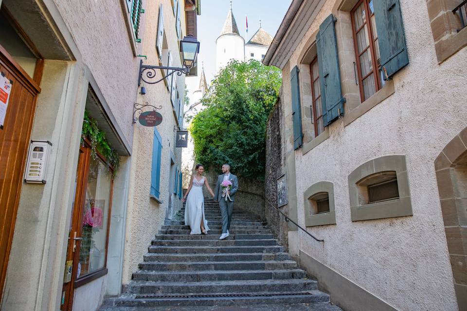 Océane et Sacha en Suisse