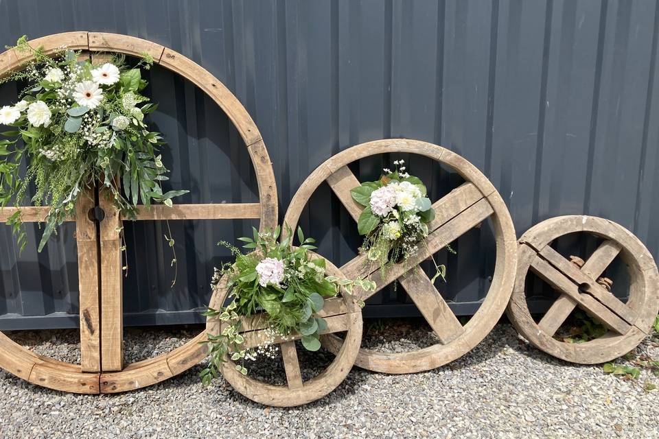 Décoration sur roues