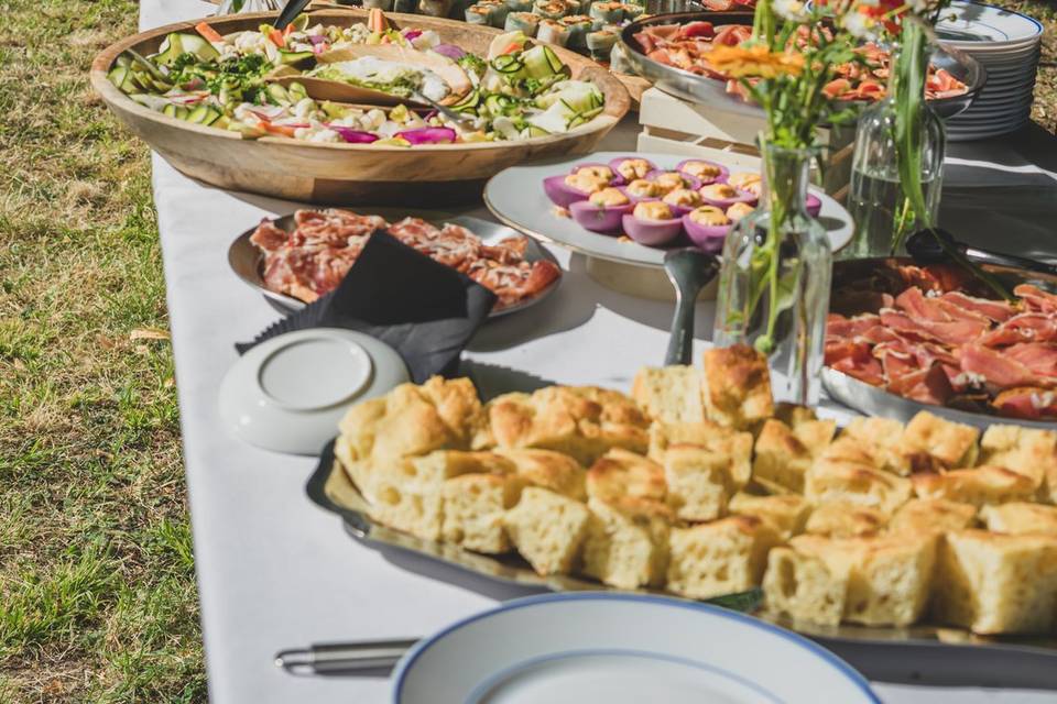 Buffet vin d'honneur