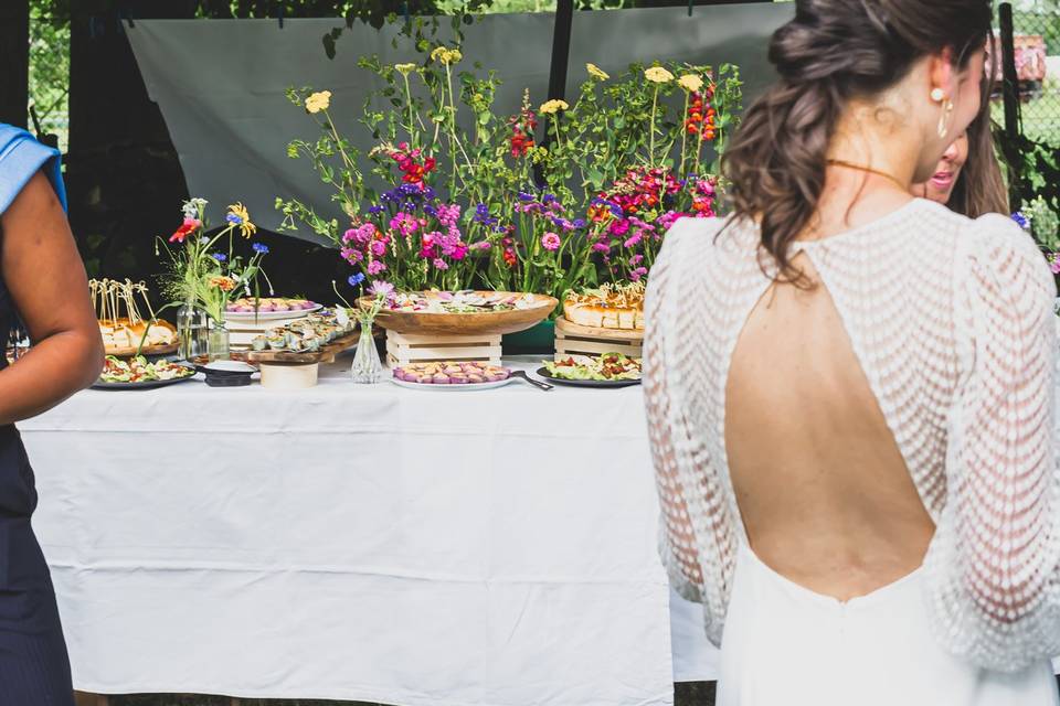 Buffet vin d'honneur