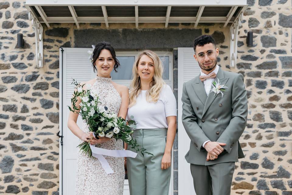 Mariage aux Jardins d'Arsène