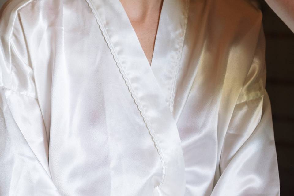 Hydratation de la peau mariée