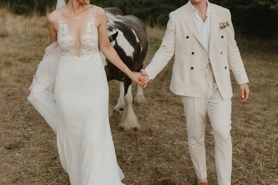 Couple de mariée