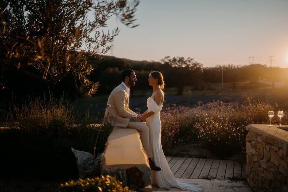 Décoration de table de mariage