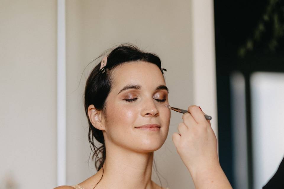 Mise en beauté très naturel