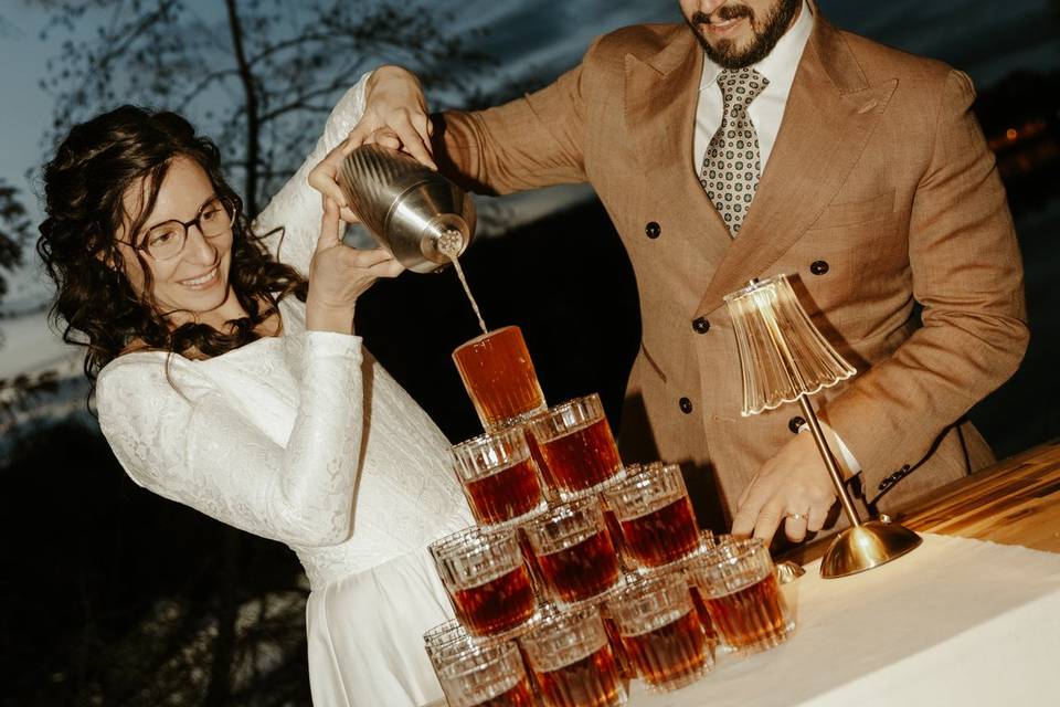Fontaine à cocktails