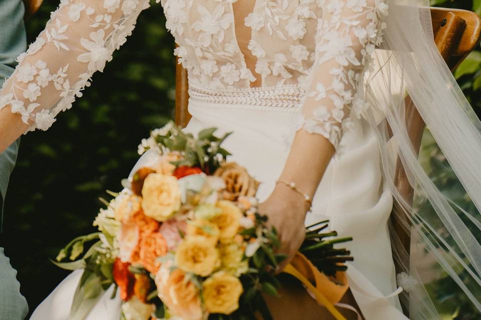 Maquillage et coiffure mariée