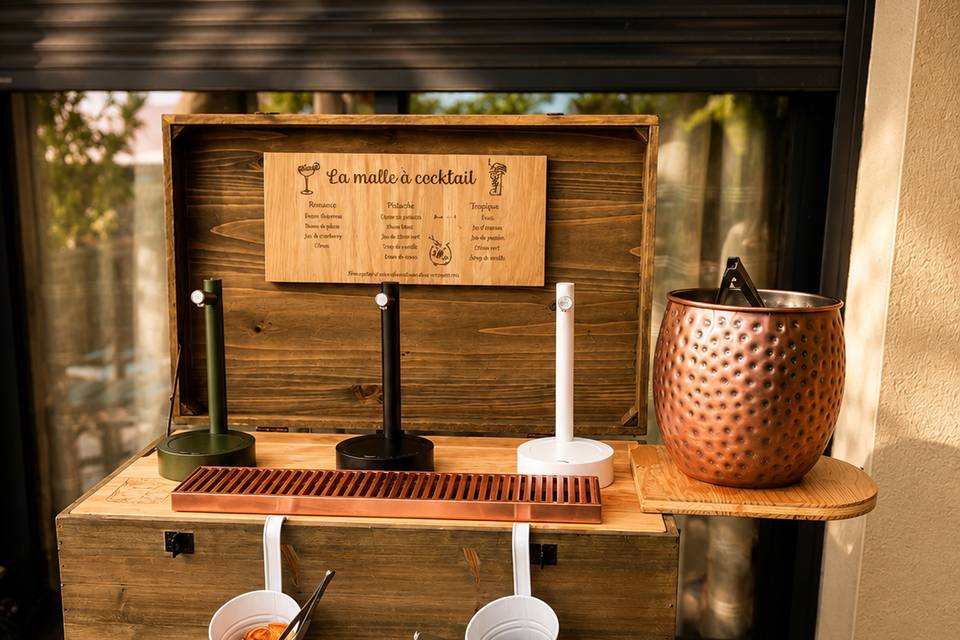Malle à cocktails