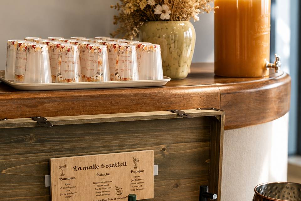 Malle à cocktails