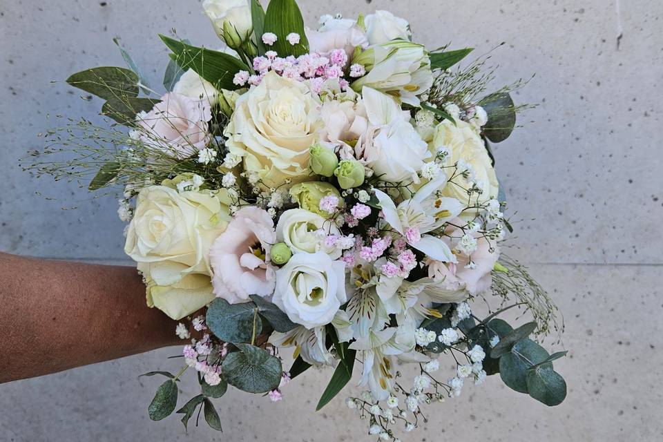 Bouquet de mariée champêtre