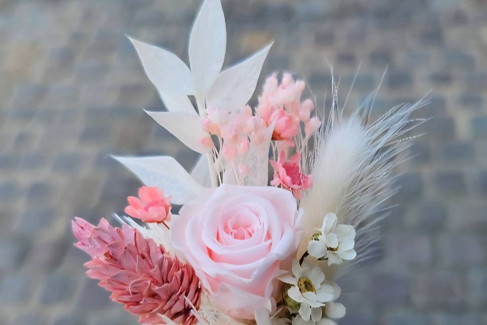 Boutonnière séchées