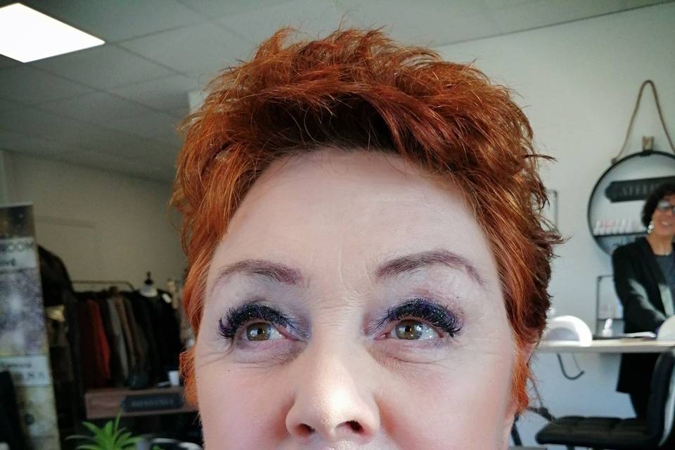 Maquillage sophistiqué