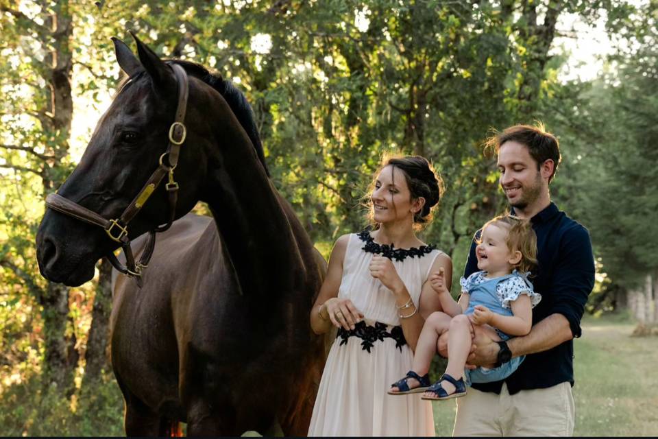 Famille au complet