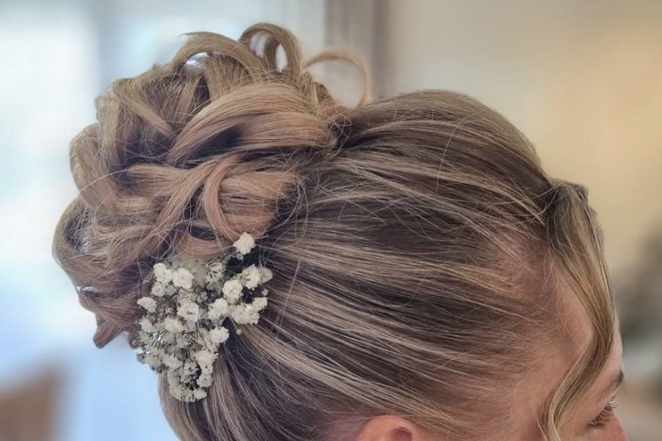 Chignon chic et romantique