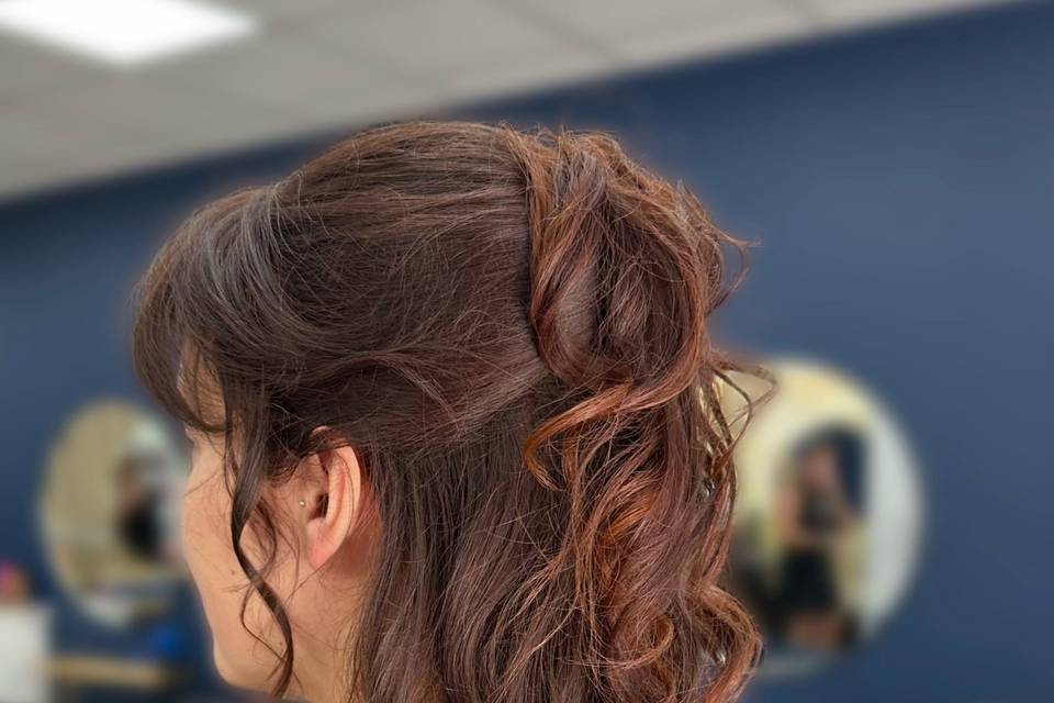 Coiffure simple et élégante