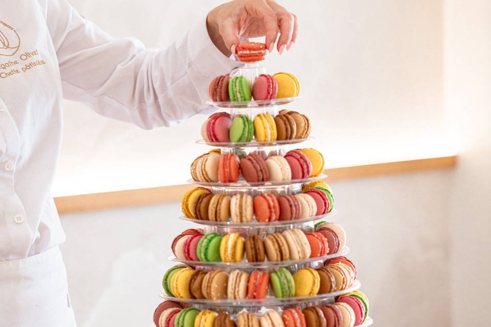 Pyramide de macaron