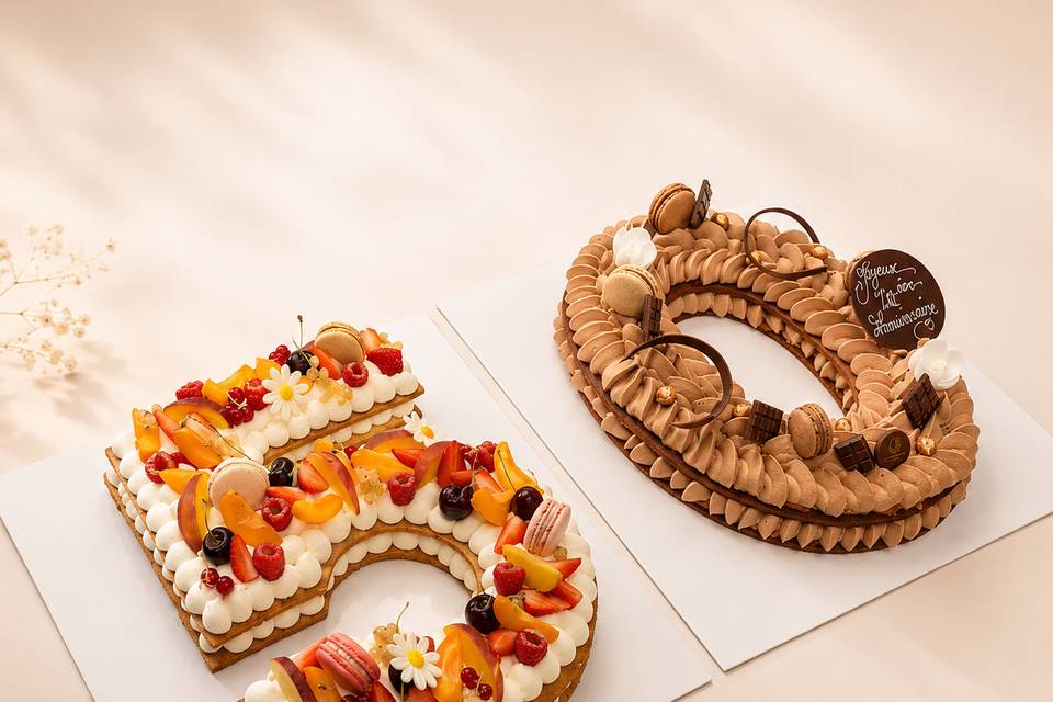 Number cake 50
