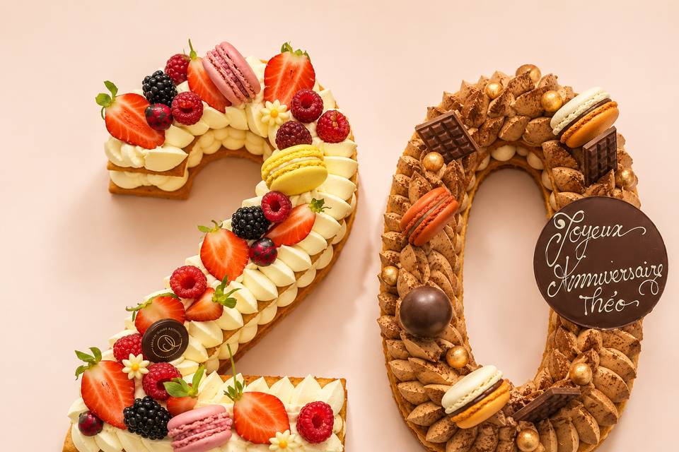 Number cake 20