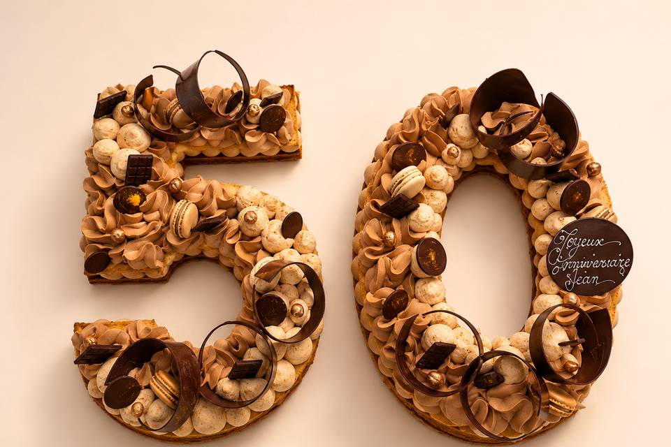 Number cake 50
