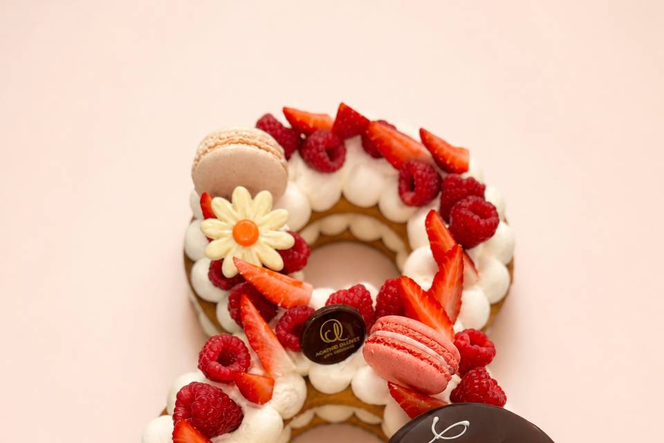 Number cake 8