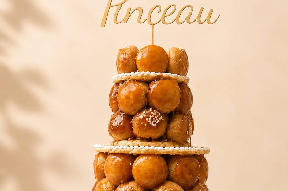Pièce montée de choux garnis