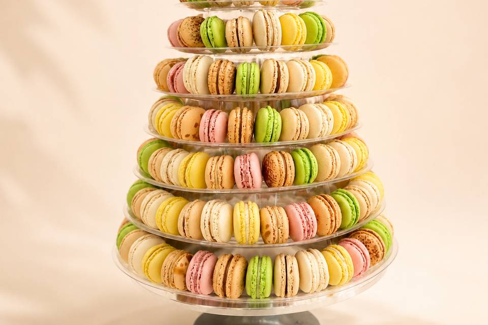 Pyramide de macarons