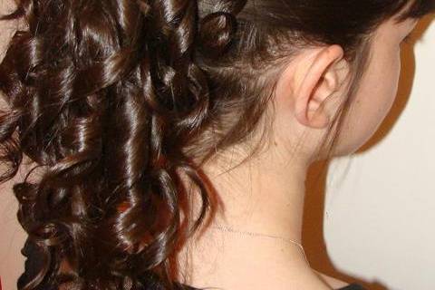 Chignon boucle